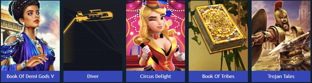 MegaSlot Casino Top Games